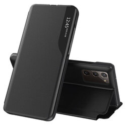 Husa Samsung Galaxy S20 FE 5G Eco Leather View Flip Tip Carte - Negru