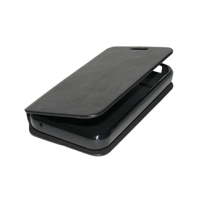 Husa Huawei Ascend Y220 Toc Flip Carte Negru