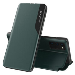 Husa Samsung Galaxy S20 5G Eco Leather View Flip Tip Carte - Verde