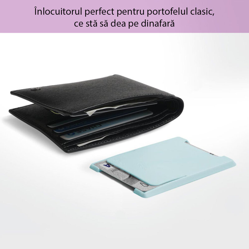 Suport carduri telefon Ringke, universal, cu adeziv 3M, negru