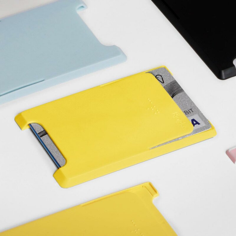 Suport carduri telefon Ringke, universal, cu adeziv 3M, negru