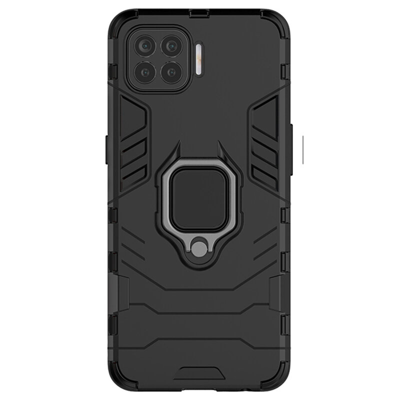 Husa Oppo Reno4 Lite Techsuit Silicone Shield, negru