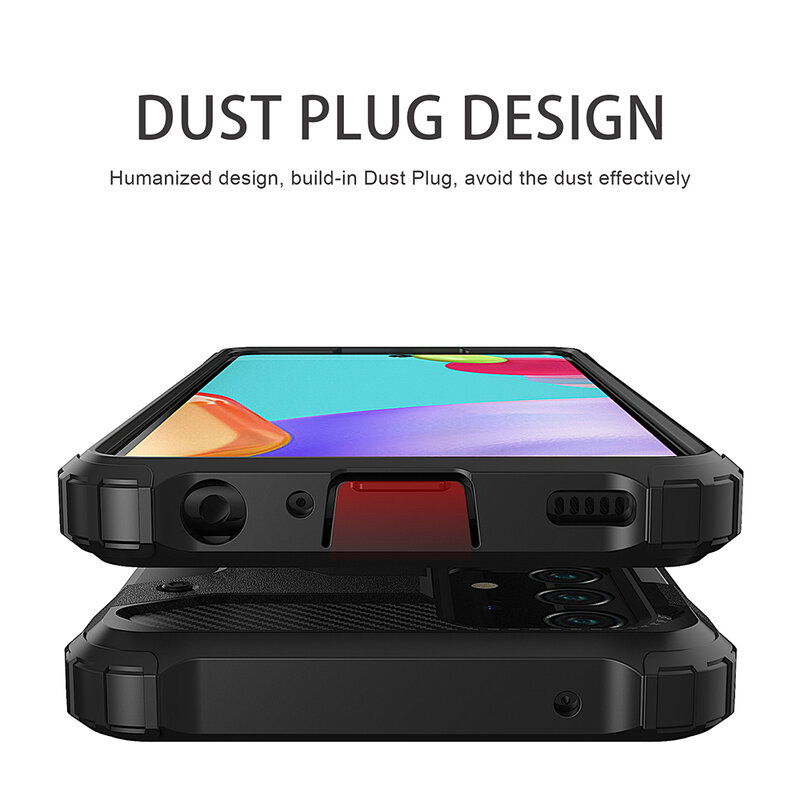 Husa Samsung Galaxy A32 4G Techsuit Hybrid Armor, negru