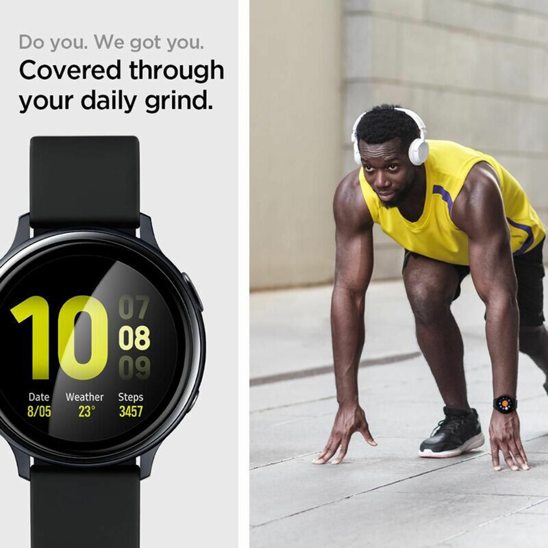 Folie Samsung Galaxy Watch Active 2 40mm Bestsuit Flexible Nano Glass 5H - Negru