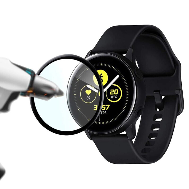 Folie Samsung Galaxy Watch Active 2 40mm Bestsuit Flexible Nano Glass 5H - Negru