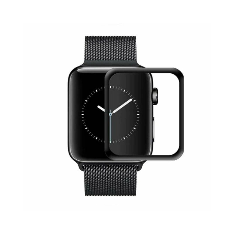 Folie Apple Watch 5 44mm Bestsuit Flexible Nano Glass 5H - Negru