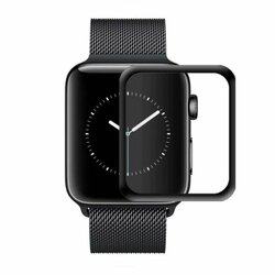 Folie Apple Watch 6 44mm Bestsuit Flexible Nano Glass 5H - Negru