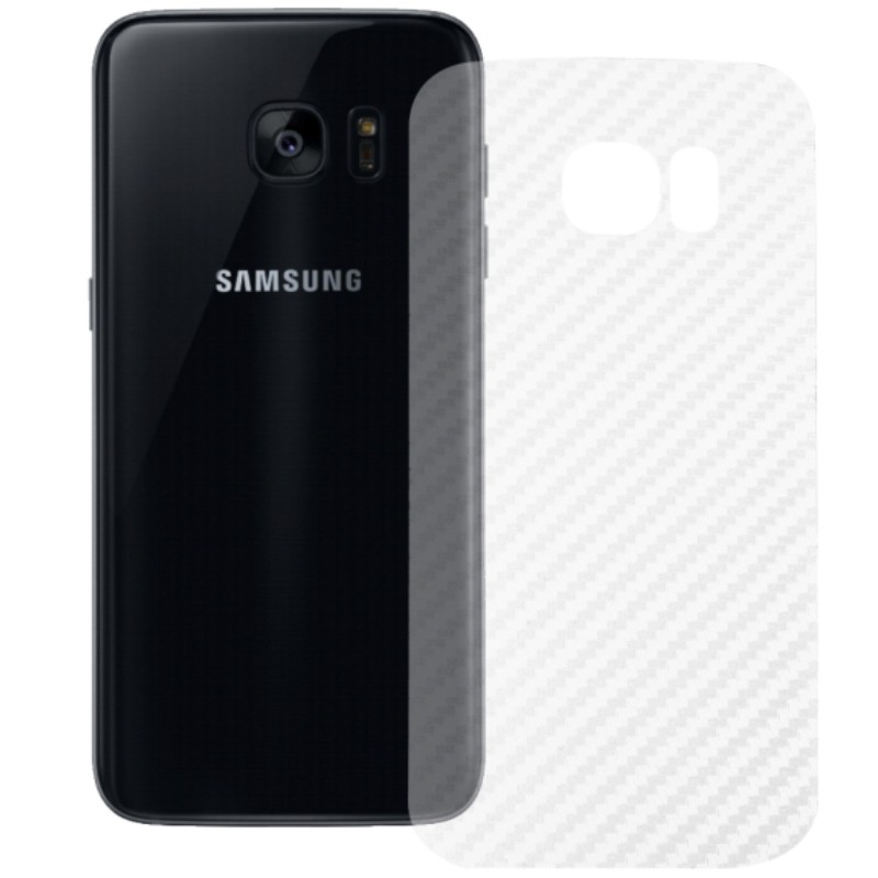 Folie Protectie Spate Samsung Galaxy S7 G930  - Carbon
