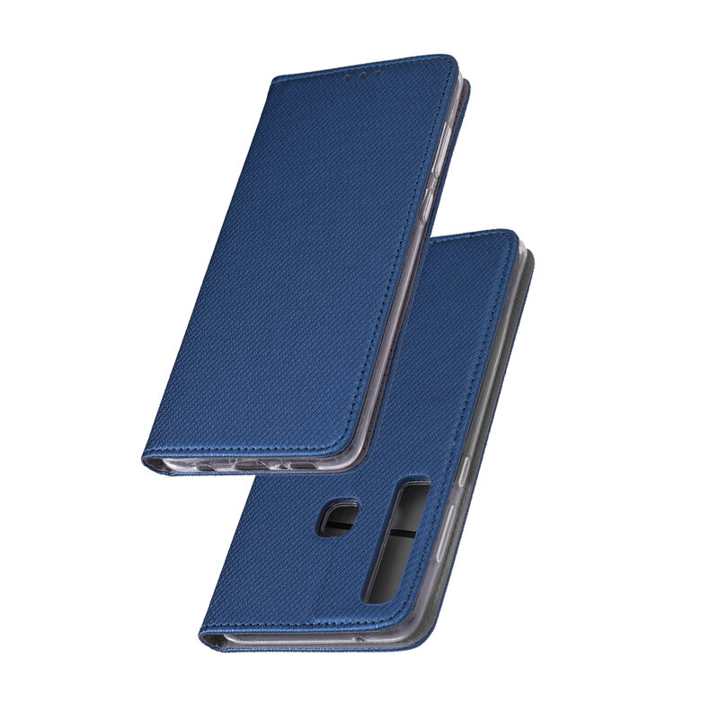 Husa Smart Book Samsung Galaxy A9 2018 Flip Albastru
