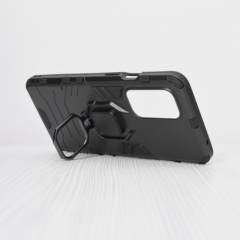 Husa OnePlus 9 Techsuit Silicone Shield, Negru