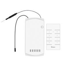 Controller wireless ventilator si lumina Sonoff iFan03 + telecomanda RF, alb