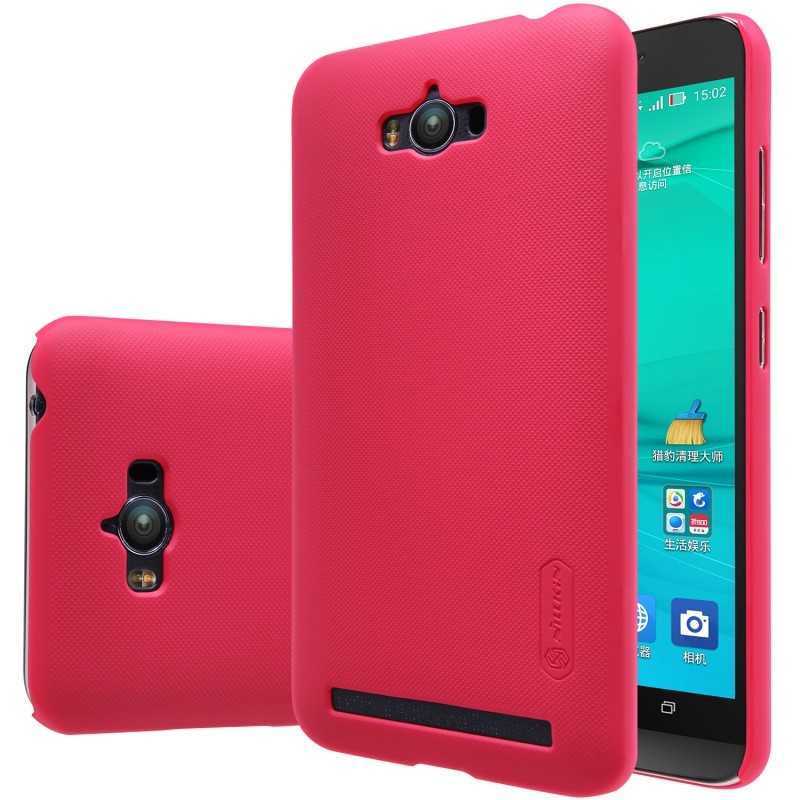 Husa Asus Zenfone Max, Max 2016 ZC550KL Nillkin Frosted Red