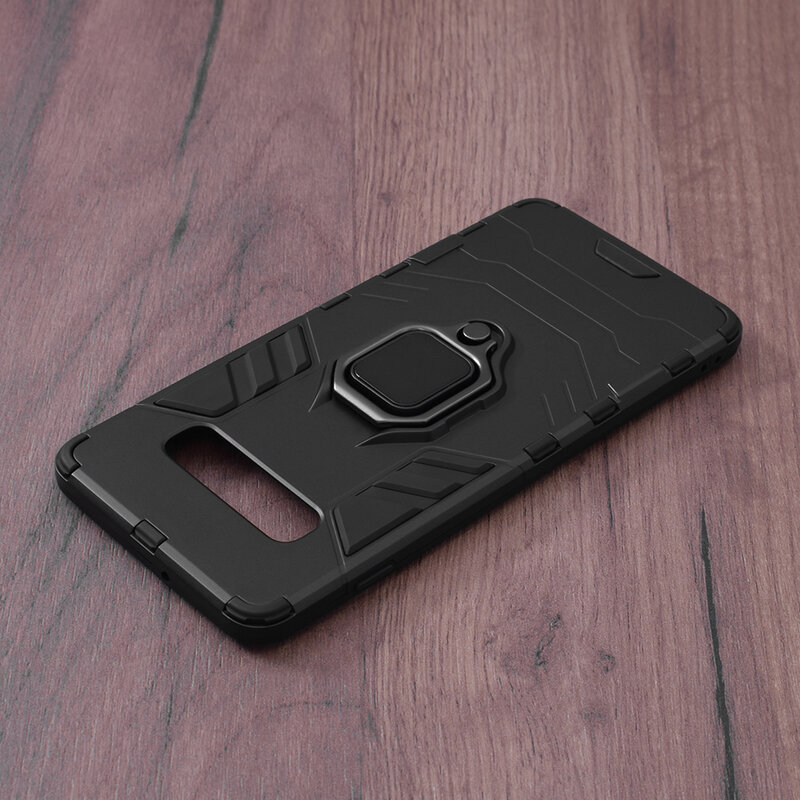 Husa Samsung Galaxy S10 Plus Techsuit Silicone Shield, Negru