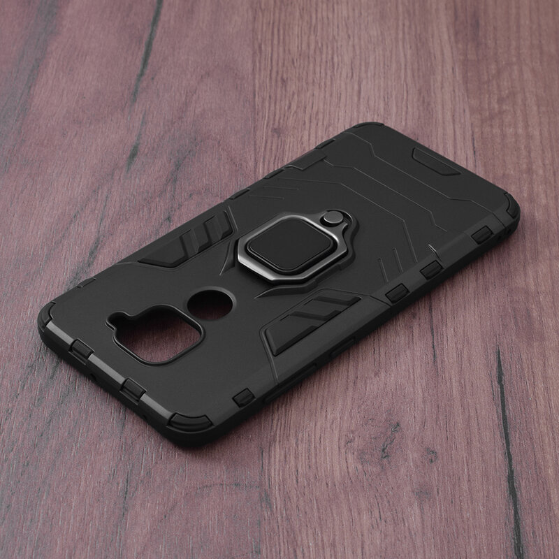 Husa Xiaomi Redmi Note 9 Techsuit Silicone Shield, Negru