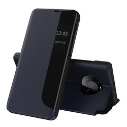 Husa Huawei Mate 40 Pro Eco Leather View Flip Tip Carte - Albastru