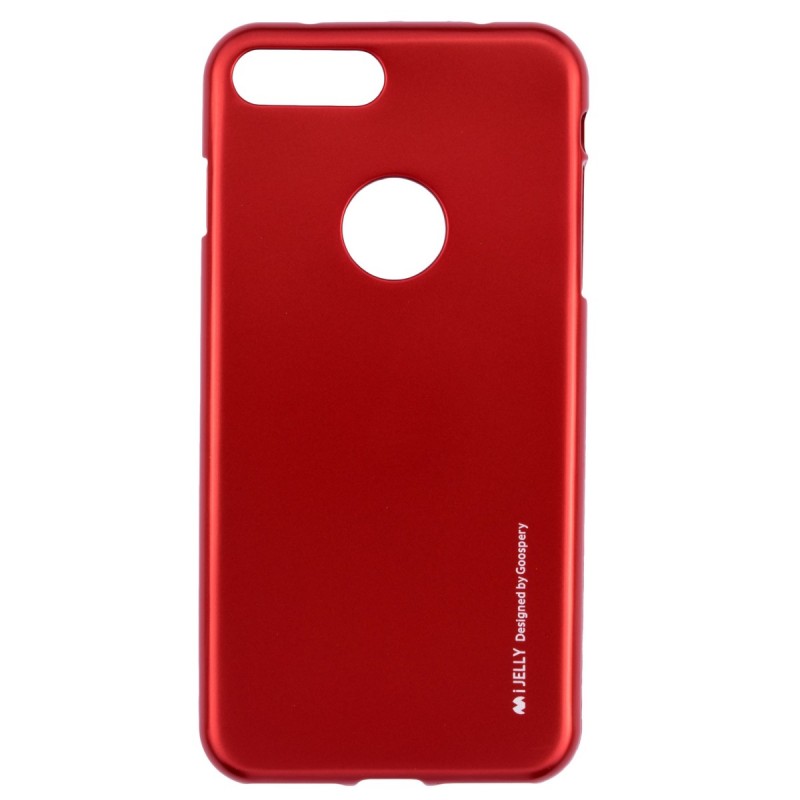 Husa Iphone 7 Plus Mercury i-Jelly TPU - Red