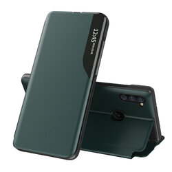 Husa Samsung Galaxy A11 Eco Leather View Flip Tip Carte - Verde