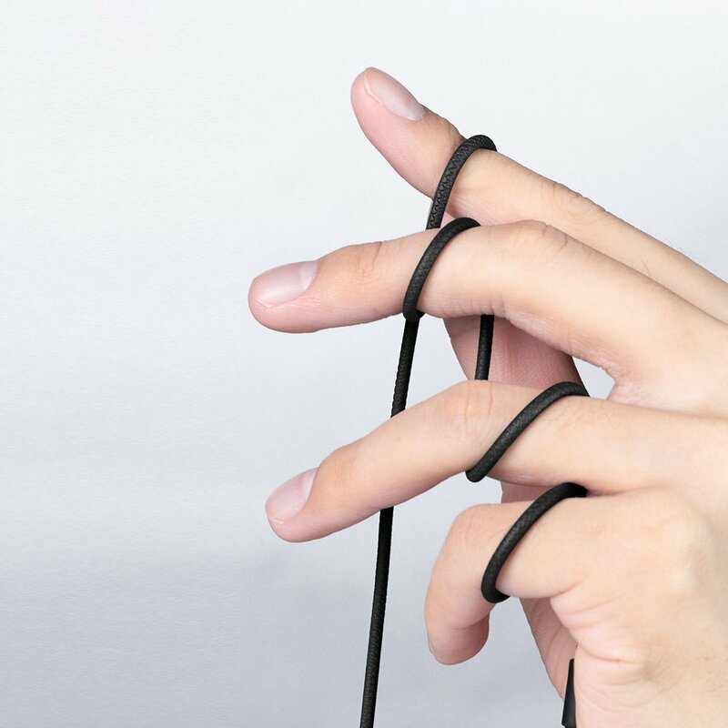 Casti cu fir in-ear Baseus, Jack 3.5mm, 1.2m, negru, NGH19-01