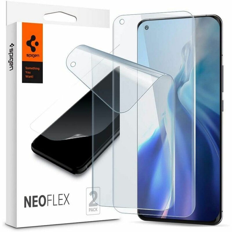 [Pachet 2x] Folie Xiaomi Mi 11 Ultra Spigen Neo Flex HD - Clear
