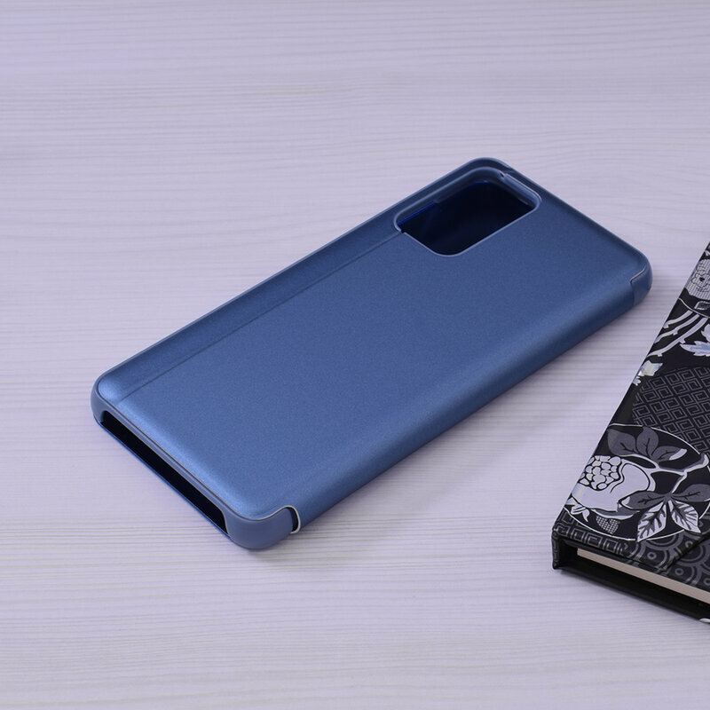 Husa Samsung Galaxy A52 4G Flip Standing Cover, albastru