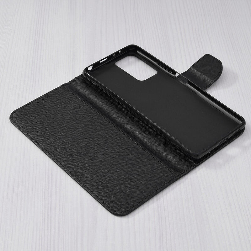 Husa Xiaomi Redmi Note 10 Pro Max Flip MyFancy - Negru