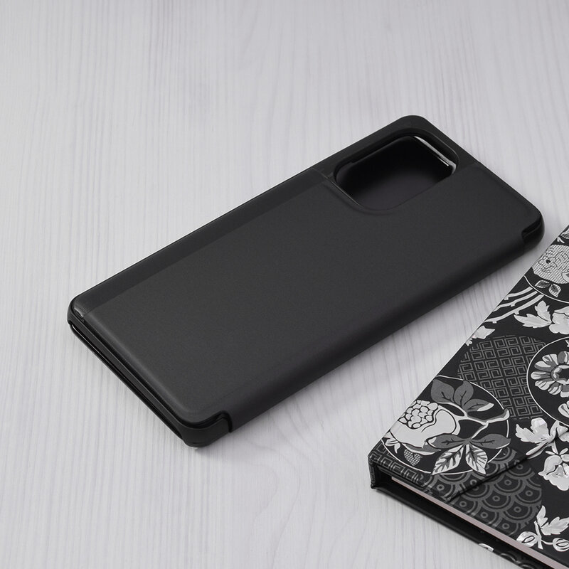 Husa Xiaomi Poco F3 Flip Standing Cover, negru