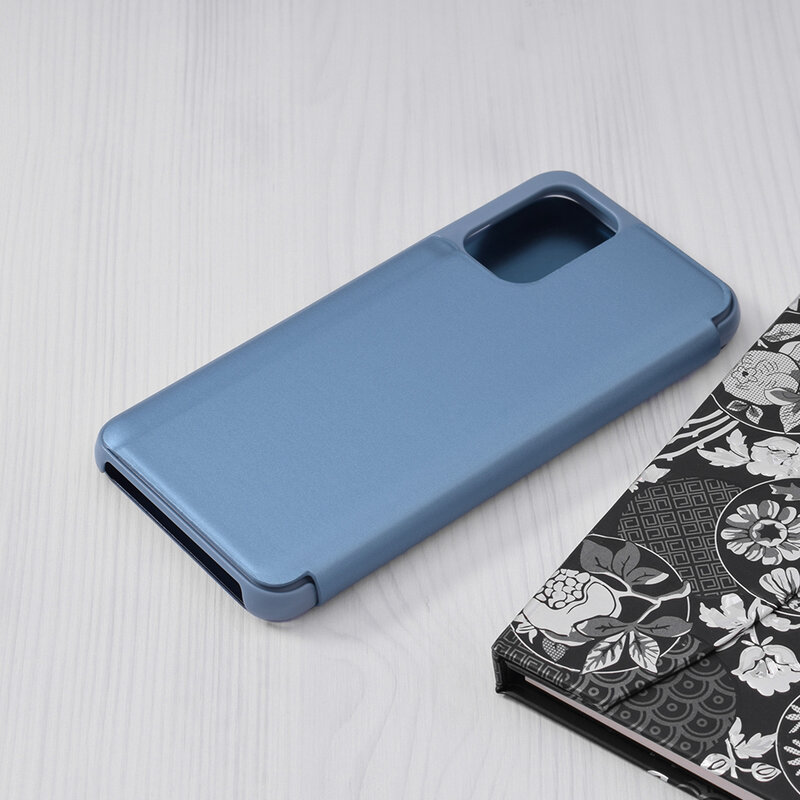 Husa Xiaomi Redmi Note 10S Flip Standing Cover, albastru