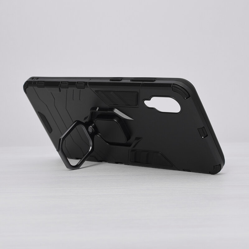 Husa Samsung Galaxy M02 Techsuit Silicone Shield, negru