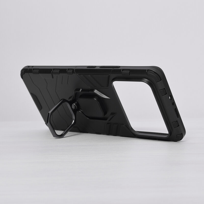 Husa Xiaomi Mi 11 Ultra Techsuit Silicone Shield, negru