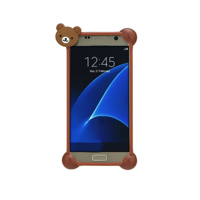 Husa universala pentru telefoane intre 4.5 - 6 inch - Brown Bear