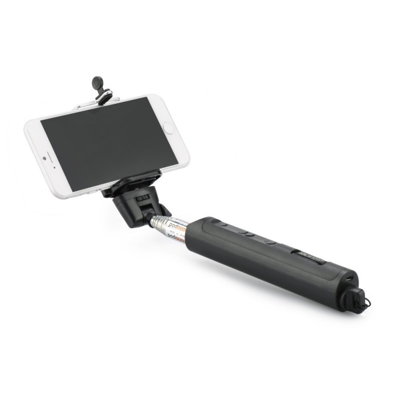 Suport Selfie Blun 100cm Telecomanda Bluetooth - Negru