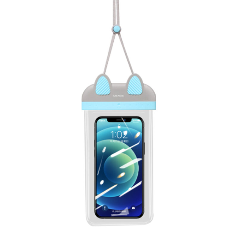 Husa subacvatica telefon USAMS, waterproof IPX8, 7