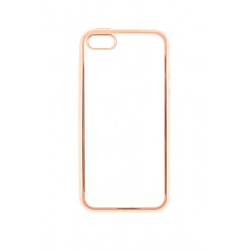Husa iPhone SE, 5, 5s TPU Electro Transparent-Aramiu