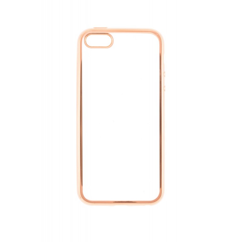 Husa iPhone SE, 5, 5s TPU Electro Transparent-Aramiu