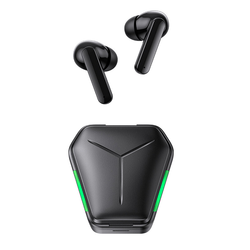Casti wireless gaming in-ear Usams JY01, TWS earbuds, Bluetooth, negru