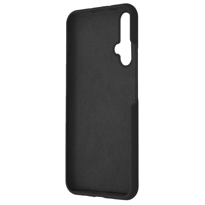 Husa Huawei Nova 5T Techsuit Soft Edge Silicone, negru