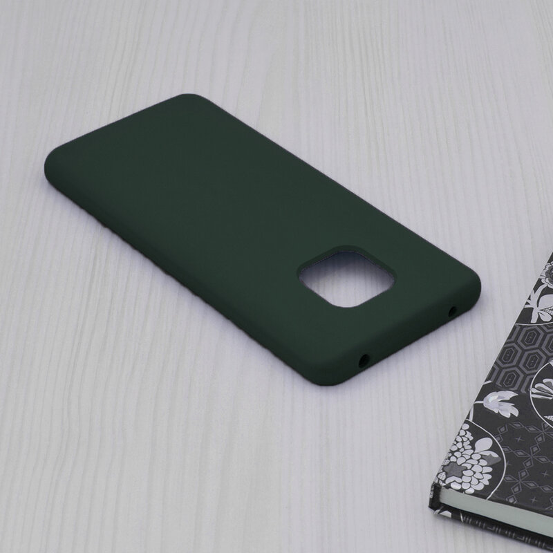 Husa Huawei Mate 20 Pro Techsuit Soft Edge Silicone, verde inchis