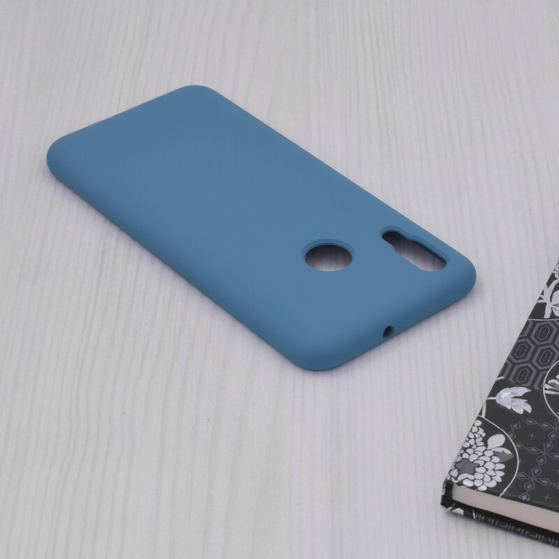 Husa Huawei P Smart 2019 Techsuit Soft Edge Silicone, albastru