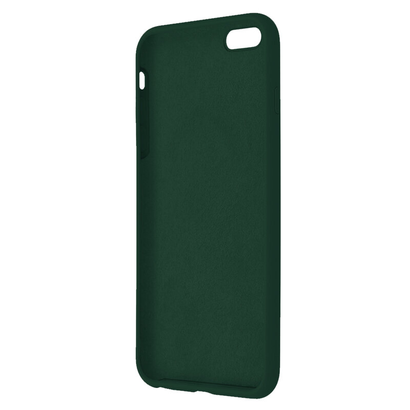 Husa iPhone 6 Plus / 6s Plus Techsuit Soft Edge Silicone, verde inchis