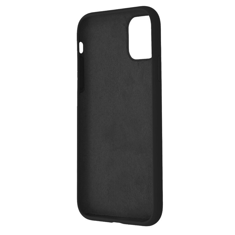 Husa iPhone 11 Techsuit Soft Edge Silicone, negru