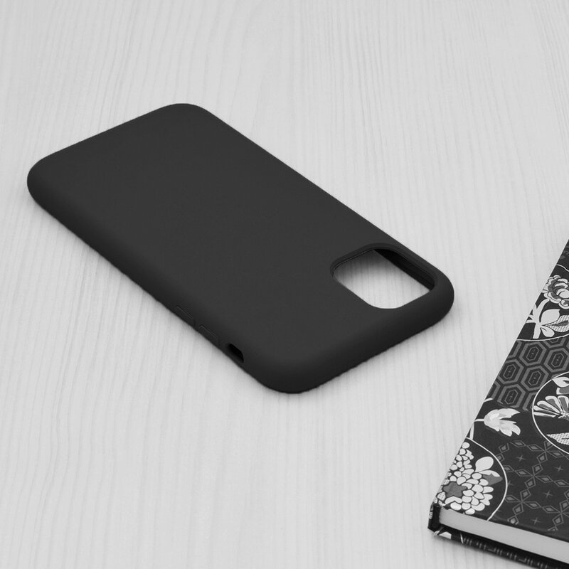 Husa iPhone 11 Techsuit Soft Edge Silicone, negru