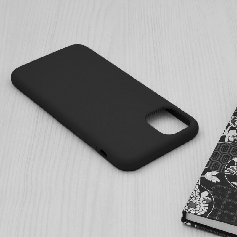 Husa iPhone 11 Pro Max Techsuit Soft Edge Silicone, negru