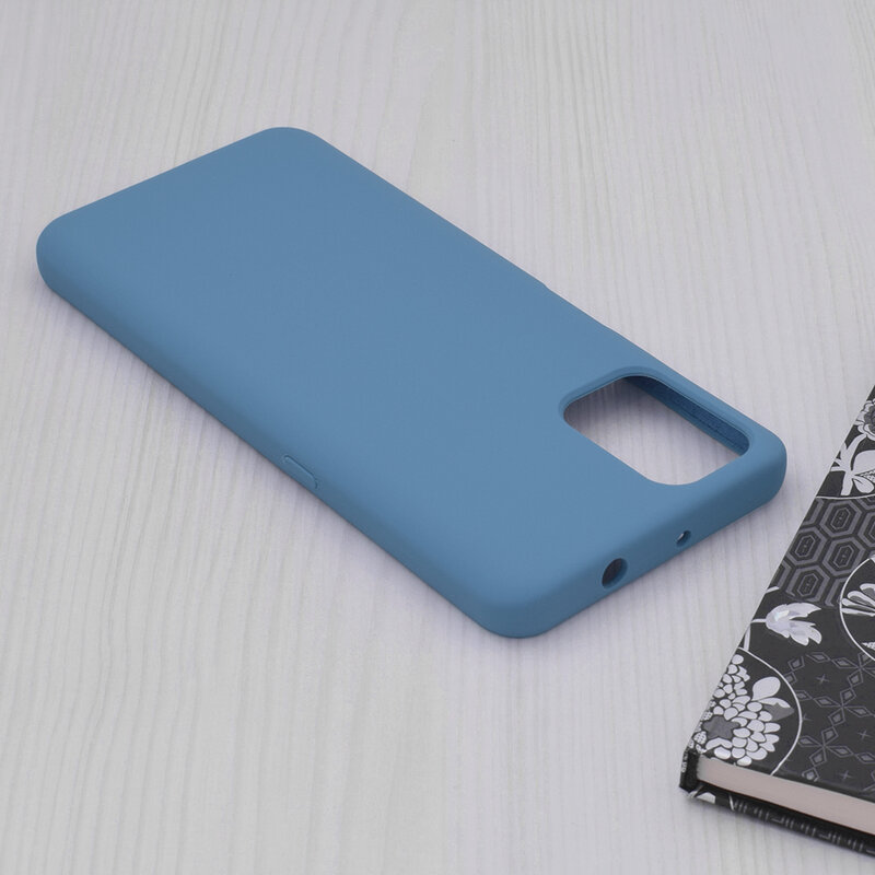Husa Motorola Moto G9 Plus Techsuit Soft Edge Silicone, albastru
