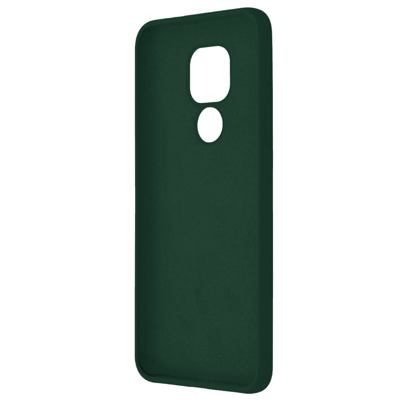 Husa Motorola Moto G9 Play Techsuit Soft Edge Silicone, verde inchis