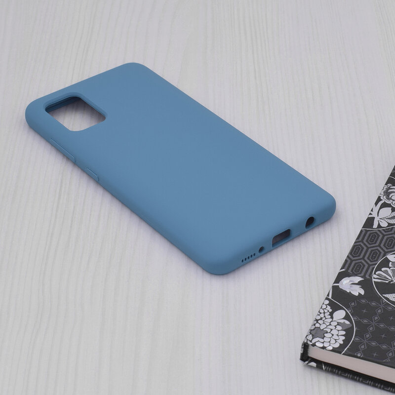 Husa Samsung Galaxy A51 4G Techsuit Soft Edge Silicone, albastru