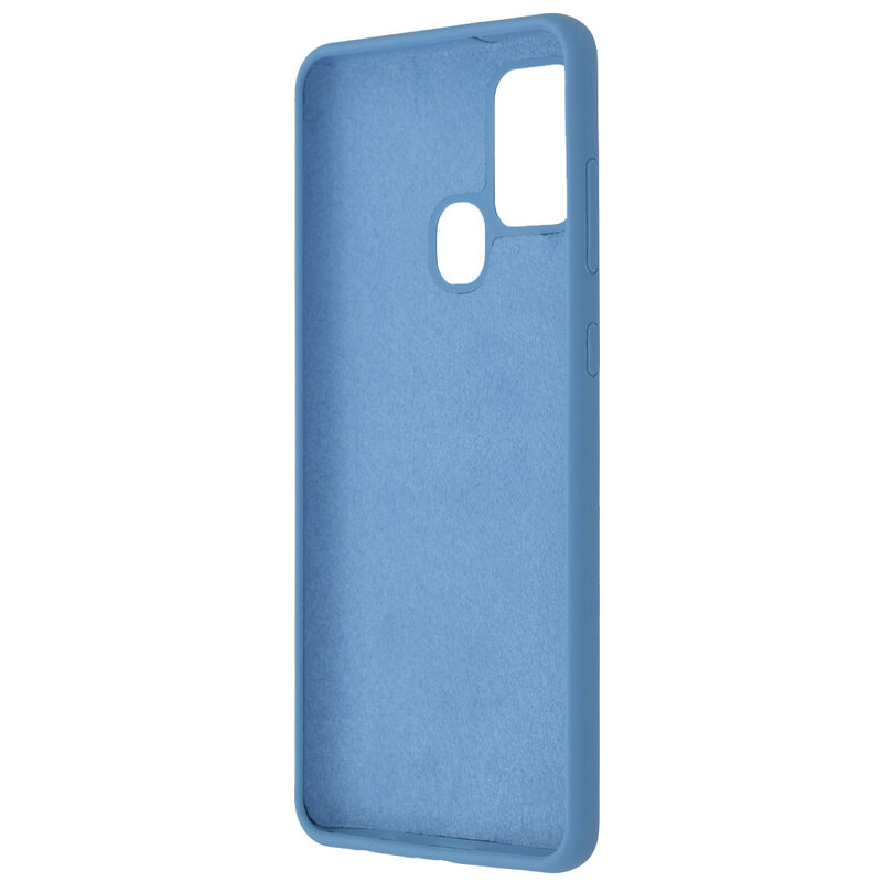 Husa Samsung Galaxy A21s Techsuit Soft Edge Silicone, albastru