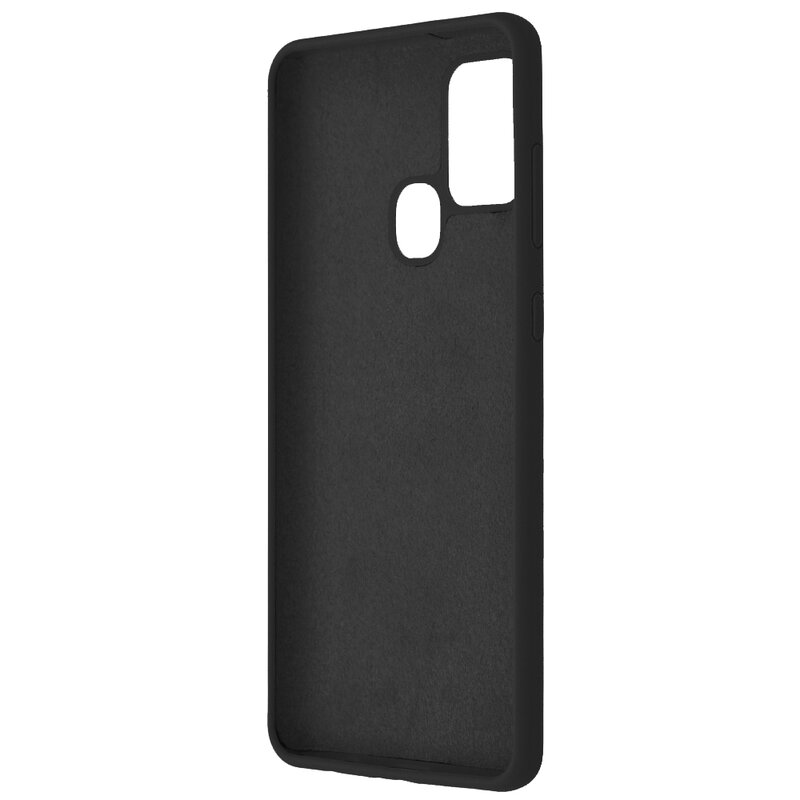 Husa Samsung Galaxy A21s Techsuit Soft Edge Silicone, negru