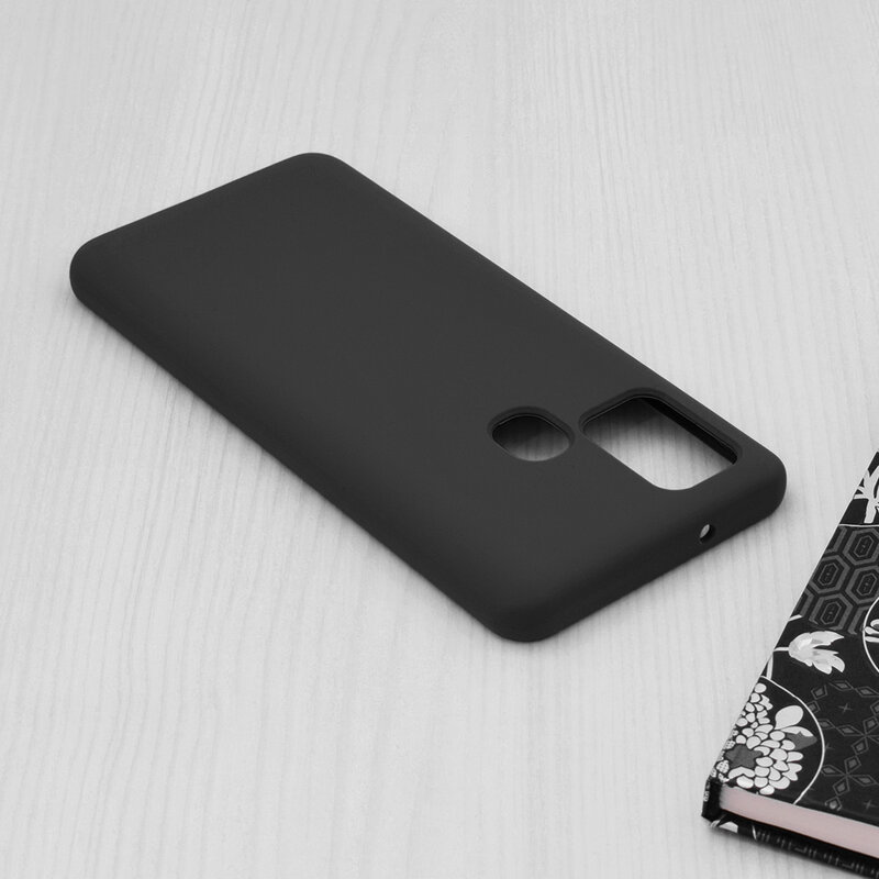 Husa Samsung Galaxy A21s Techsuit Soft Edge Silicone, negru
