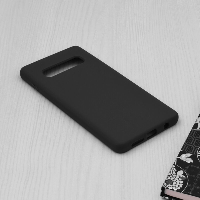 Husa Samsung Galaxy S10 Plus Techsuit Soft Edge Silicone, negru