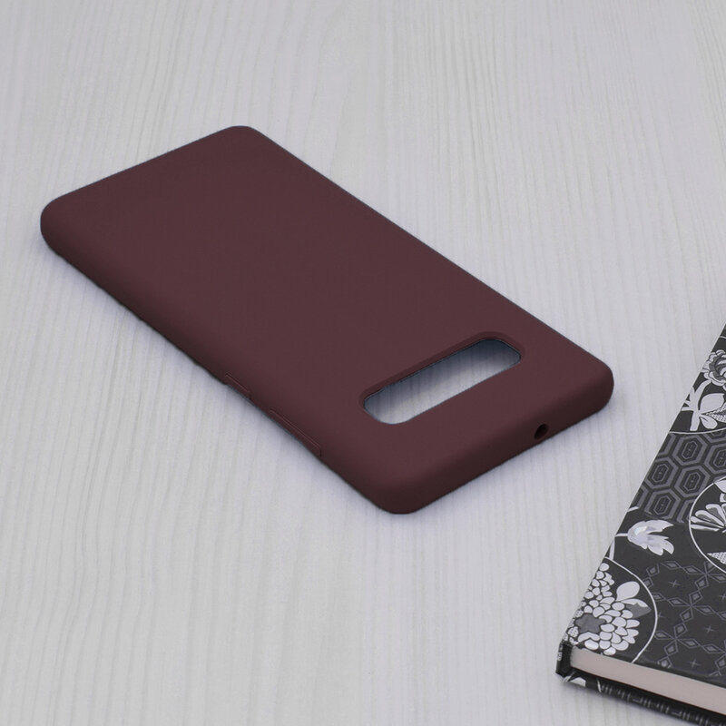 Husa Samsung Galaxy S10 Plus Techsuit Soft Edge Silicone, violet